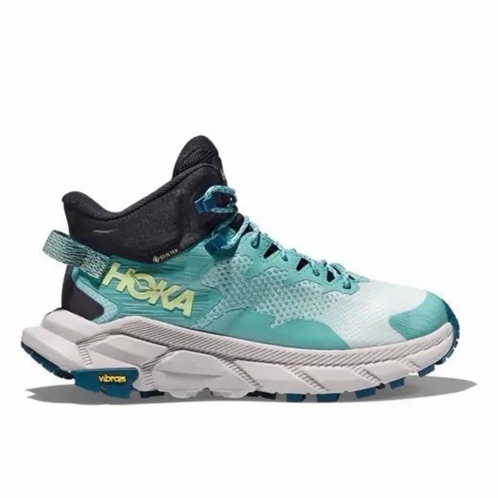 HOKA Women's Trail Code GTX Hiking Boots Blue Glass Coastal Size 6 B New In Box